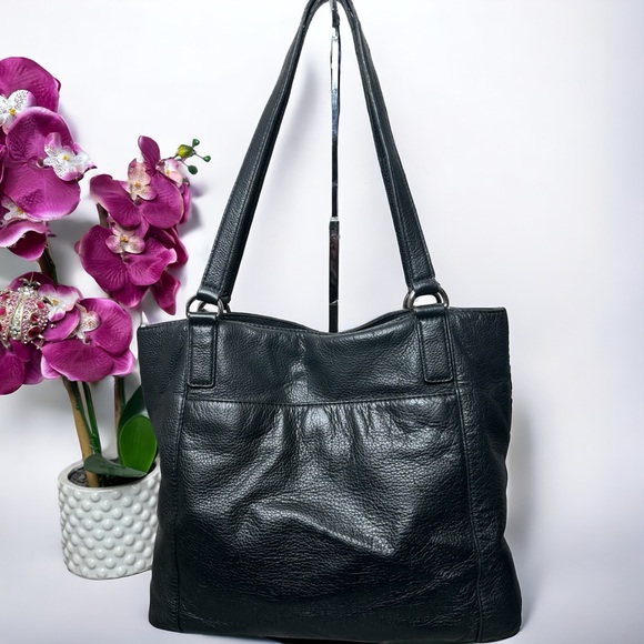 Authentic Michael Kors Double Zip Pebbled Leather Hobo Bag w/ COA - Picture 8 of 15